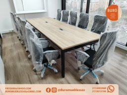 mesas de juntas mobiliario para oficina